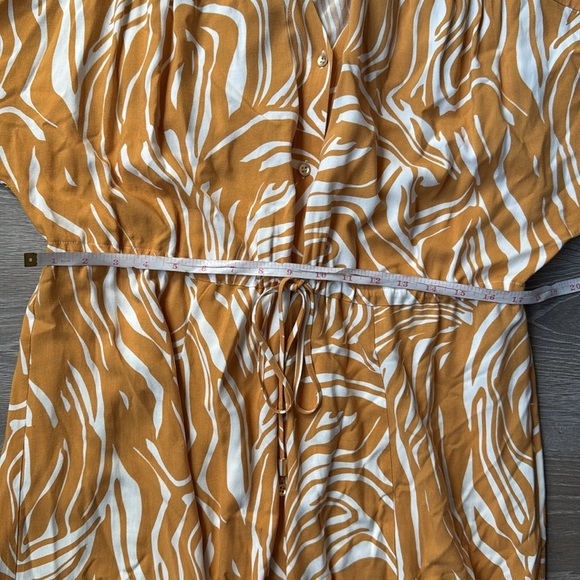 Soft Surroundings zebra print midi shirt dress XL - Picture 13 of 14